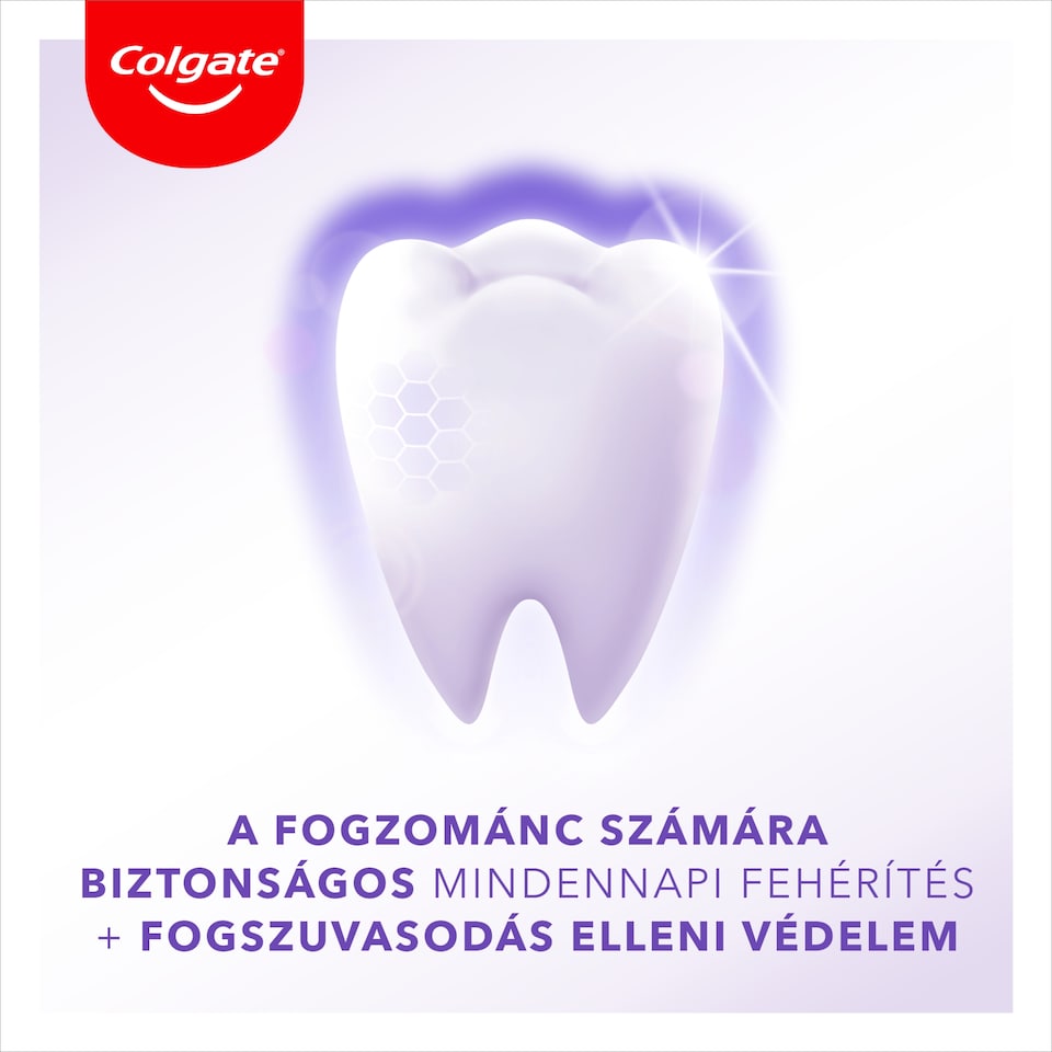 Colgate Max White Purple Reveal fogfehérítő fogkrém 75 ml  1. kép