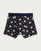 image 2 of F&F Cotton Rich Football Santa Print Trunks in Multi