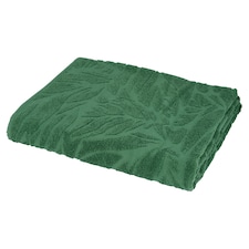 F&F Home Green Design Bath Towel