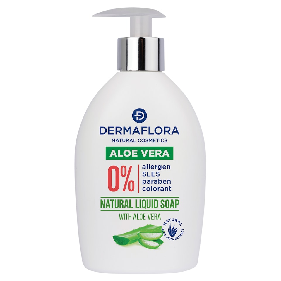Dermaflora Liquid Soap with Aloe Vera 400 ml