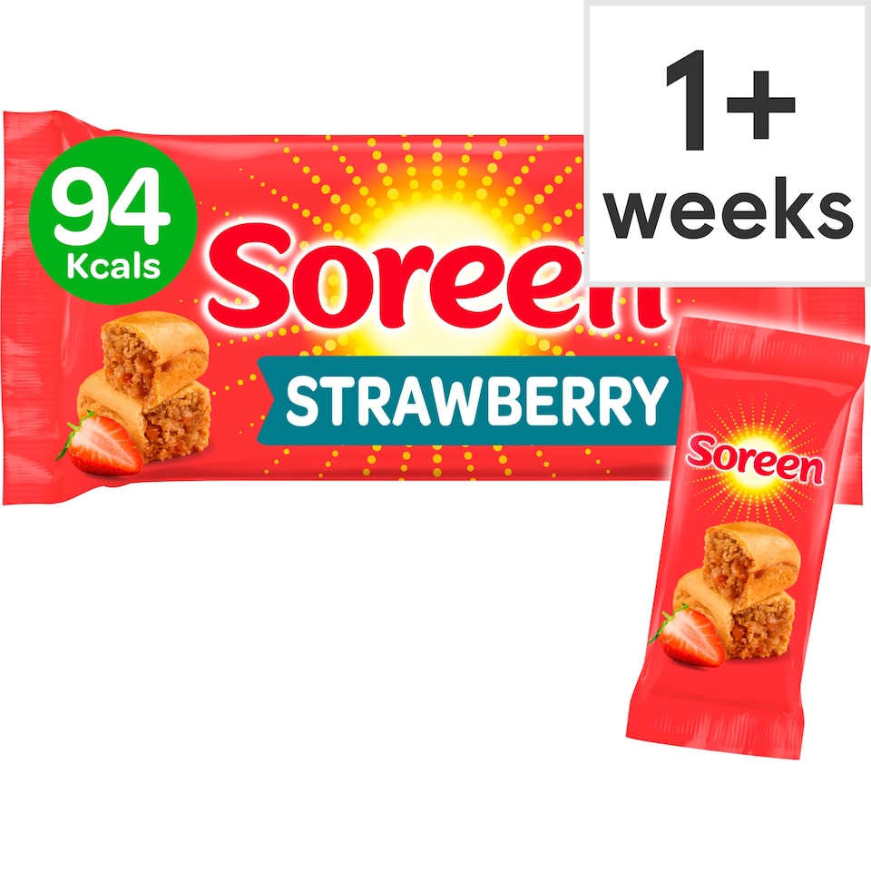 Soreen Lunchbox Loaves - Strawberry 5 Pack