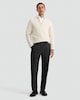 image 2 of F&F Ribbed Half Zip Jumper in Cream