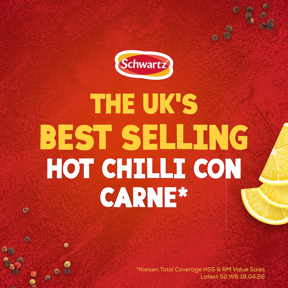image 1 of Schwartz Hot Chilli Con Carne Recipe Mix 41g 