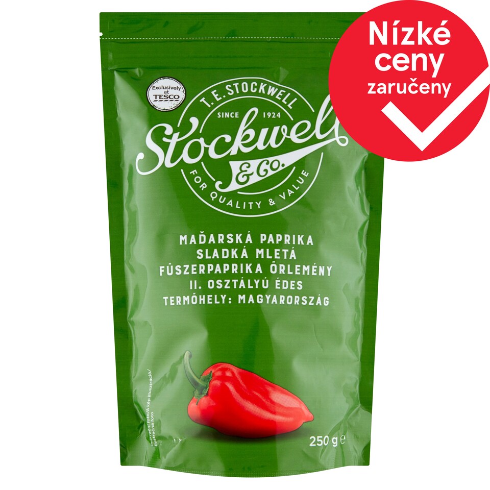 Stockwell & Co. Maďarská paprika sladká mletá 250g