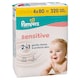 Obrázek 2 pro produkt Pampers Sensitive Baby Dětské Čisticí Ubrousky 4 Balení 80 Ubrousků = 320 Čisticích Ubrousků
