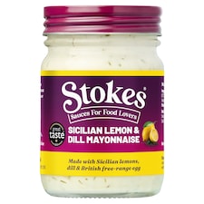 Stokes Sicilian Lemon & Dill Mayonnaise 205g