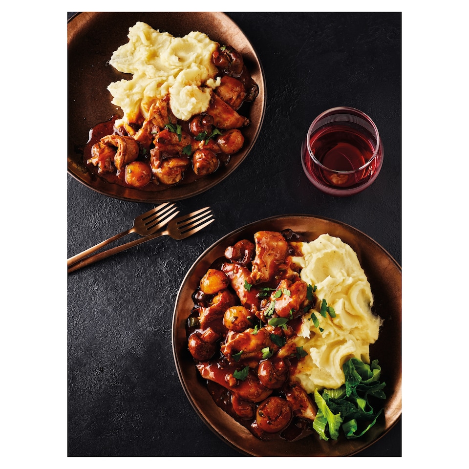image 1 of Tesco Finest Dine In Coq Au Vin 500g