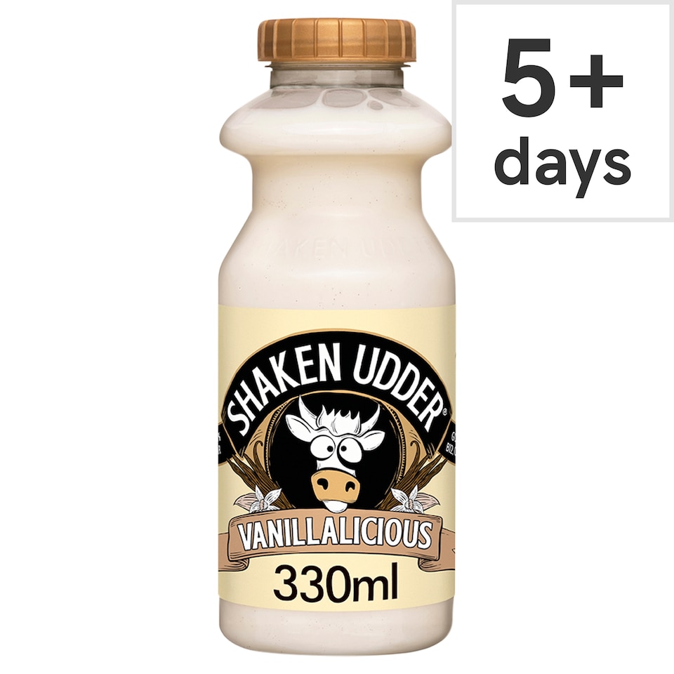 image 1 of Shaken Udder Vanilla-Licious Milkshake 330Ml