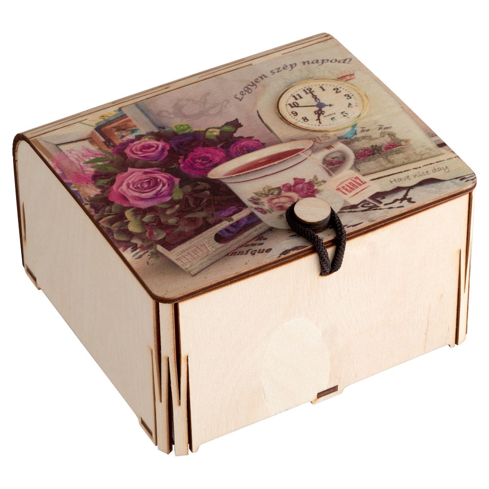 Gárdonyi Teaház filteres teaválogatás fadobozban 90 g  1. kép