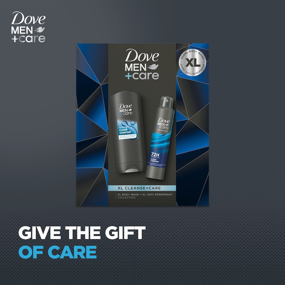 image 1 of Dove Men + Care Cleanse + Care XL Duo Gift Set 