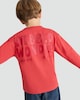 image 3 of Marvel Spider-Man Embossed Print Pure Cotton Top in Red