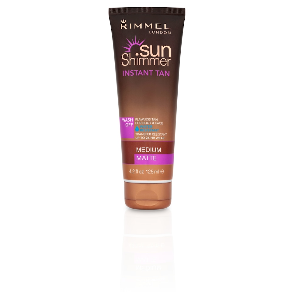 image 1 of Sunshimmer Instant Tan Make Up Medium Matte 125Ml