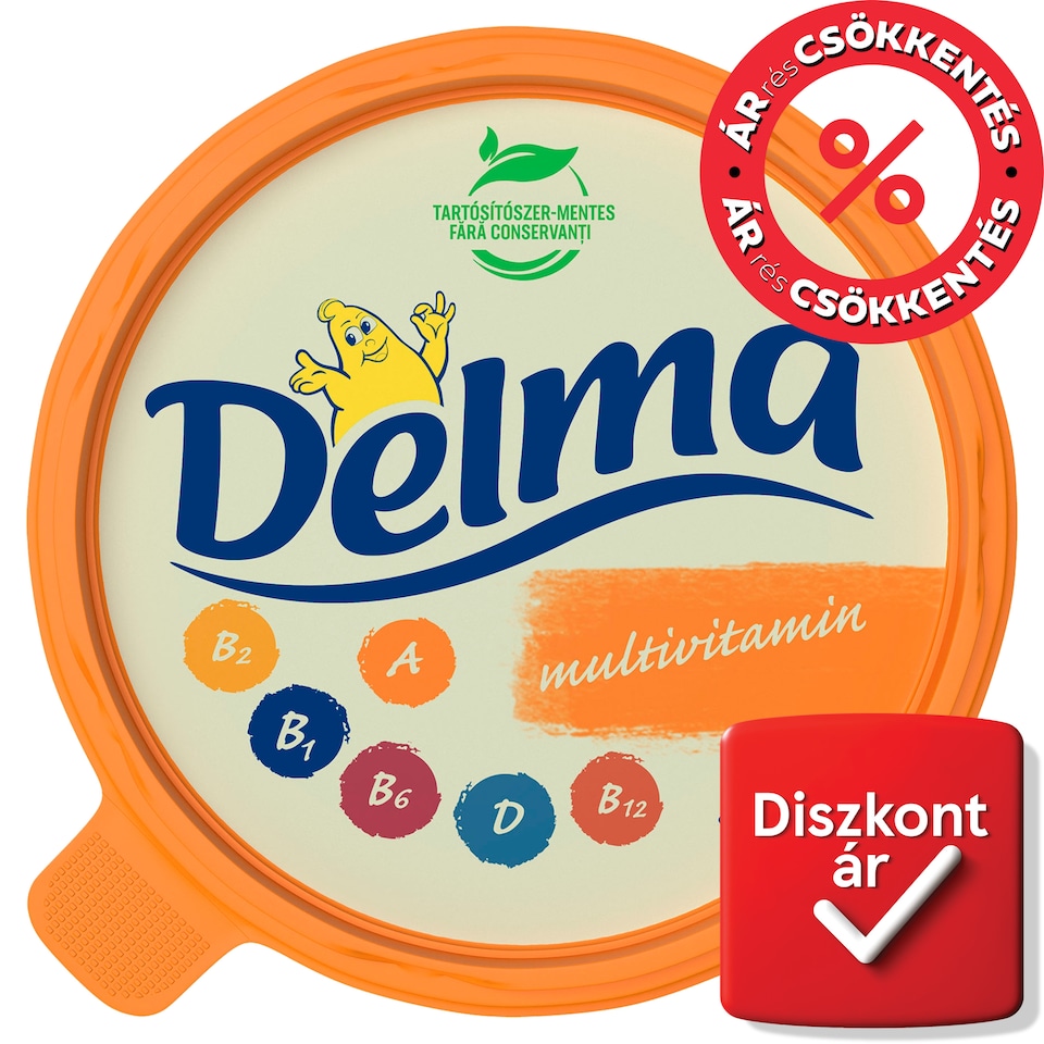 image 1 of Delma Light Multivitamin Margarine with 39% Fat Content and Vitamins 450 g