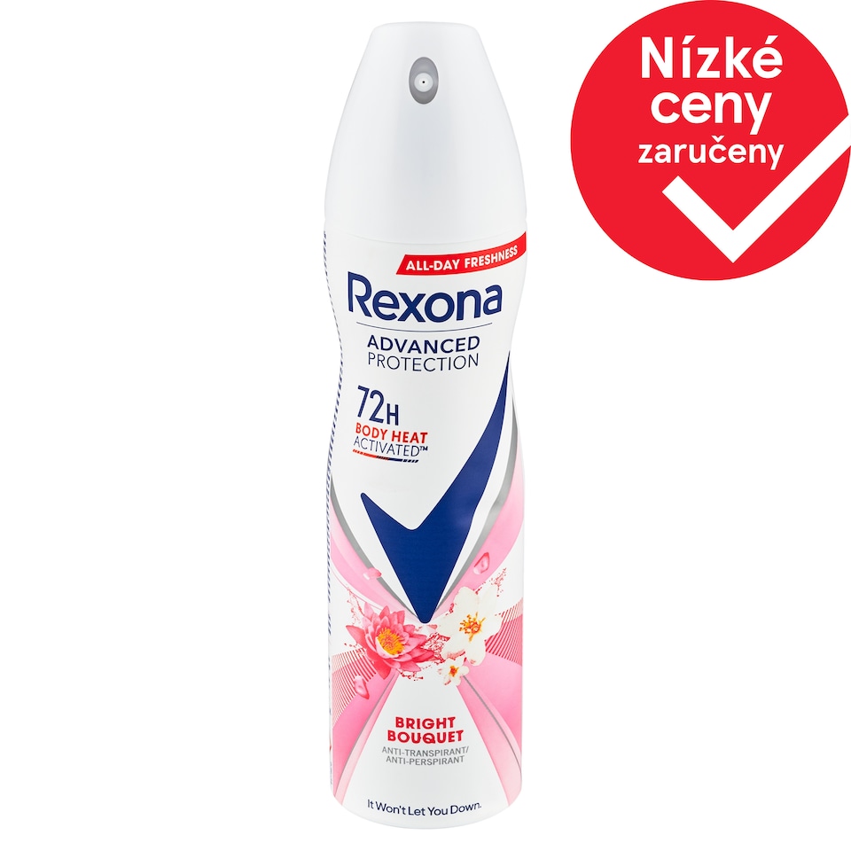 image 1 of Rexona Advanced Protection Bright Bouquet Antiperspirant Spray 150ml