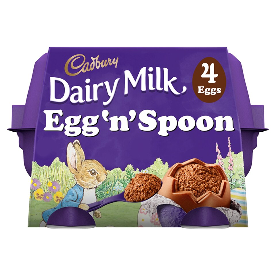 image 1 of Cadbury Egg 'N' Spoon Double Chocolate 136G
