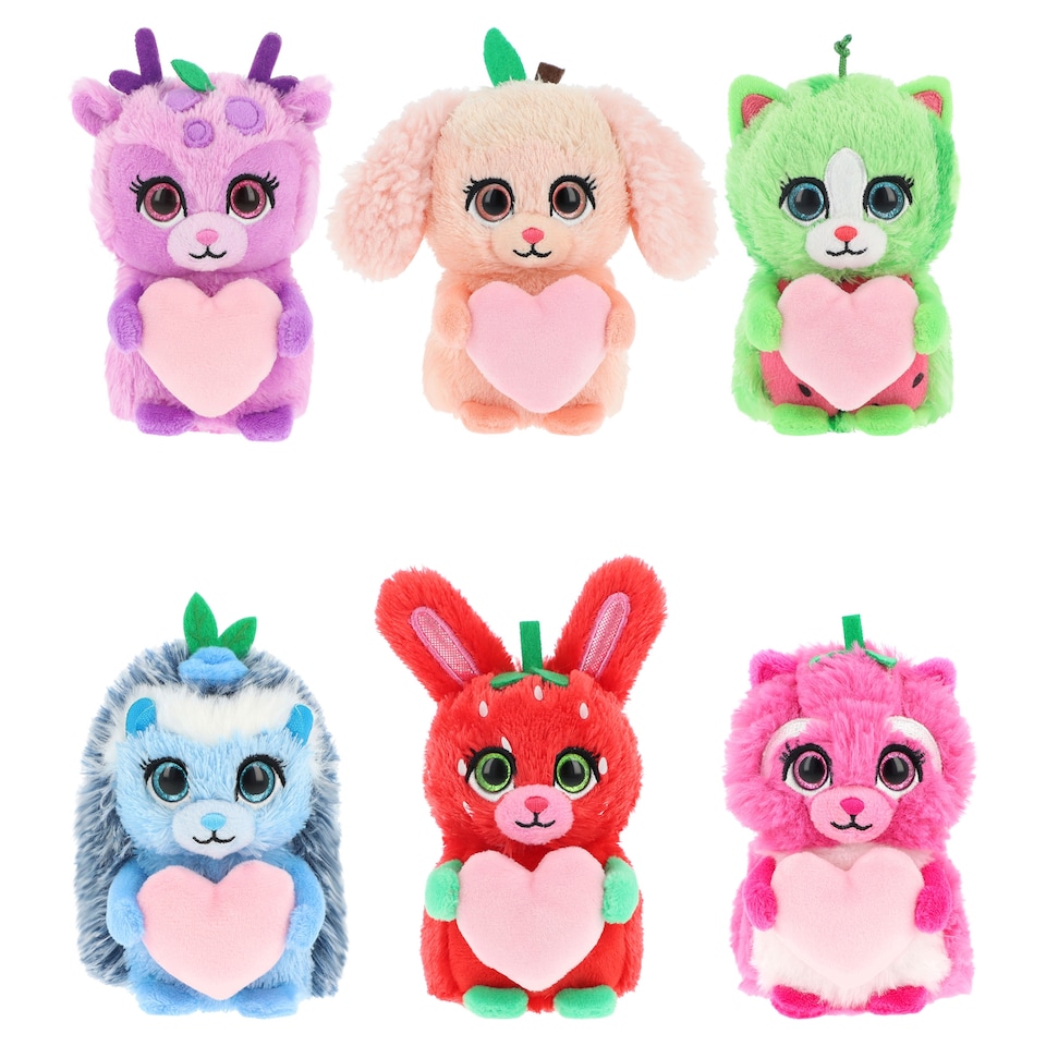Keel Toys Valentines Mini Motsu Plush Assortment - Scented