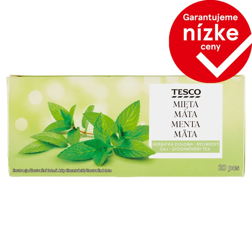 Tesco Mint Herbal Tea 20 x 2 g (40 g)