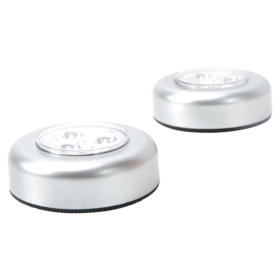Tesco Led Push Lights Twin Pack