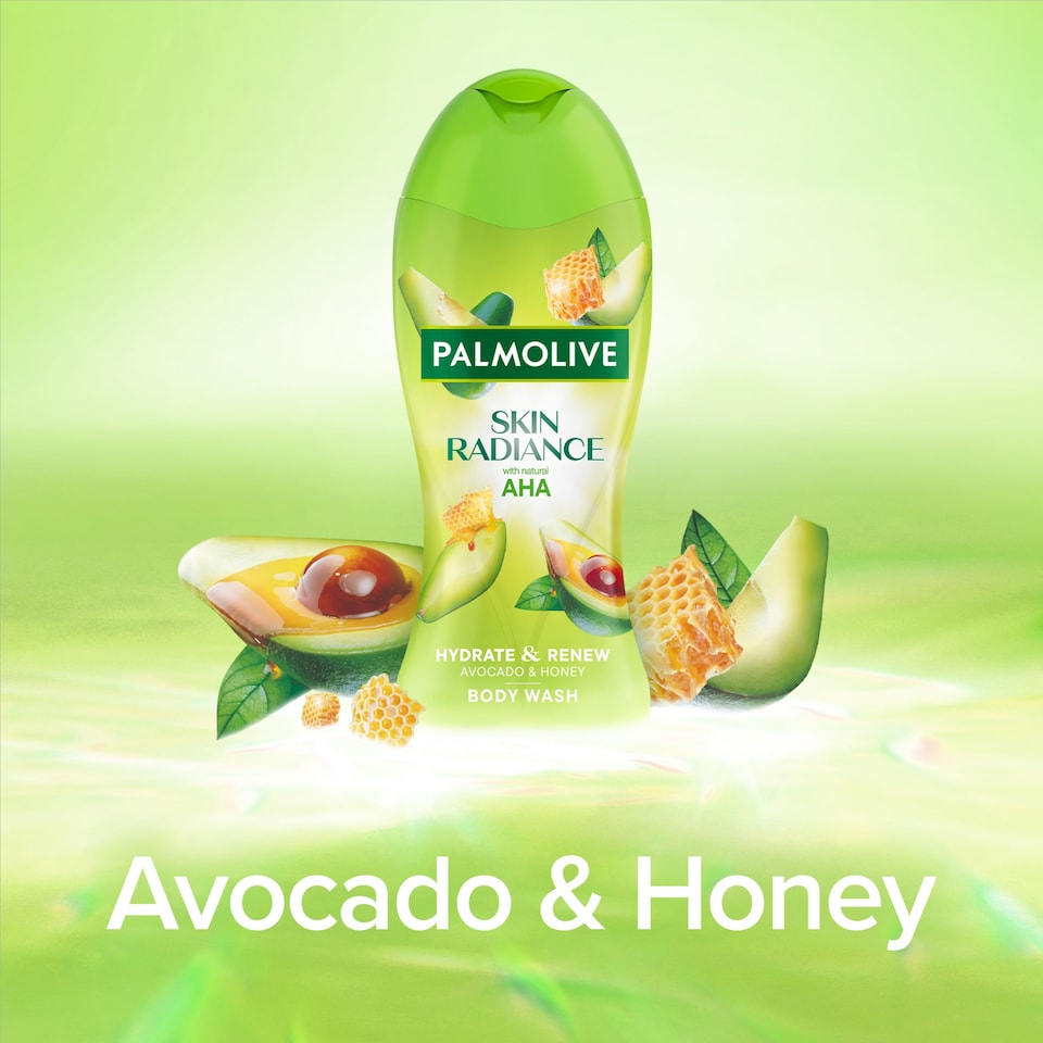 image 1 of Palmolive Skin Radiance Avocado & Honey Scent Body Wash {size}