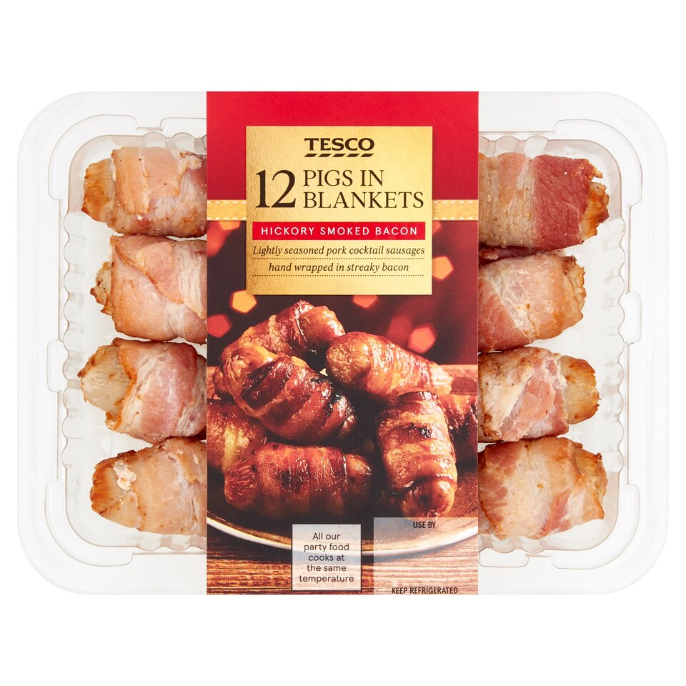 Tesco 12 Pigs In Blankets 180G