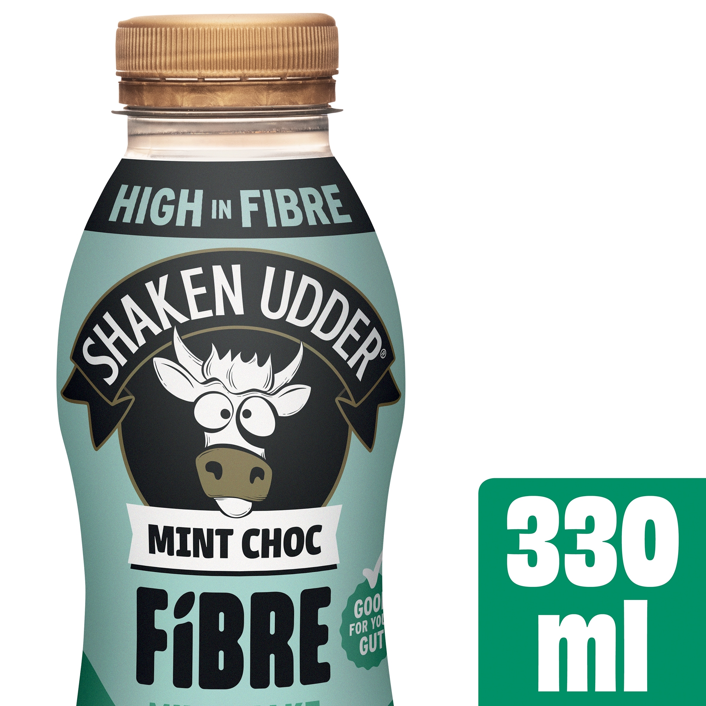 Shaken Udder Mint Chocolate Fibre Milkshake 330ml