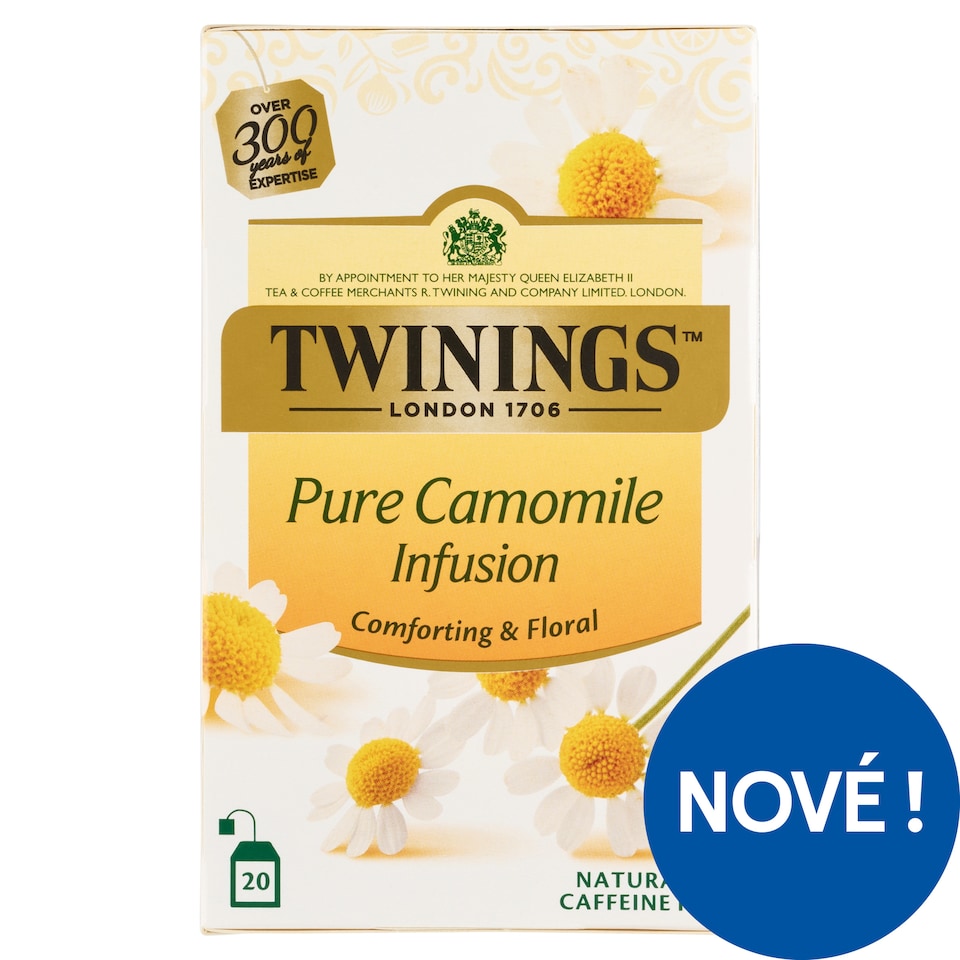 Obrázek 1 pro produkt Twinings Bylinný čaj heřmánkový 20 x 1g (20g)