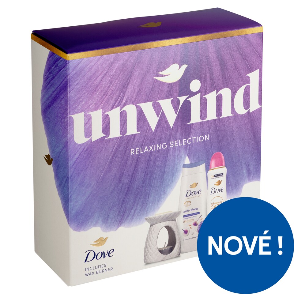 Obrázek 1 pro produkt Dove Antistress prémiová kazeta s aroma lampou