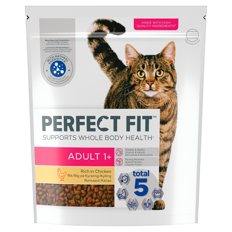Perfect Fit Adult Chicken Cat Food 1.4Kg