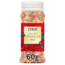 Tesco Golden Sprinkles Mix 60g