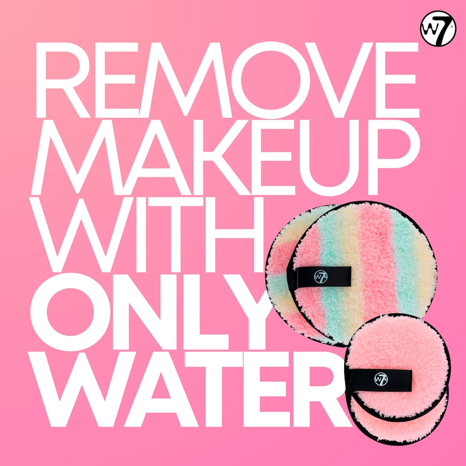 image 1 of W7 Mixed Cookies Reusable Makeup Remover Pads