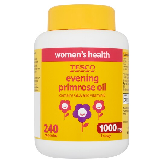 Tesco Evening Primrose Oil 1000Mg X 240 Tesco Groceries