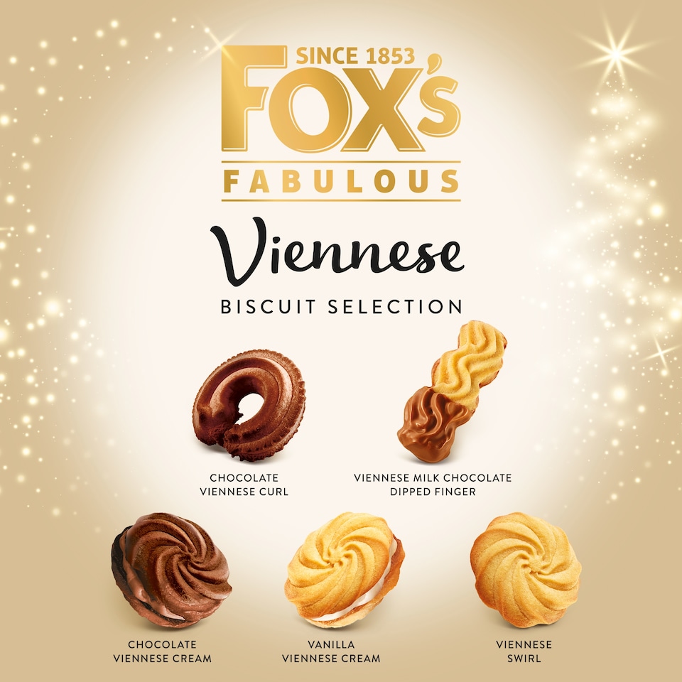 image 1 of Fox's Fabulous Viennese Biscuit Selection 350G
