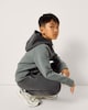image 1 of F&F Active Boys TECHSPORT Cotton Rich Joggers in Grey