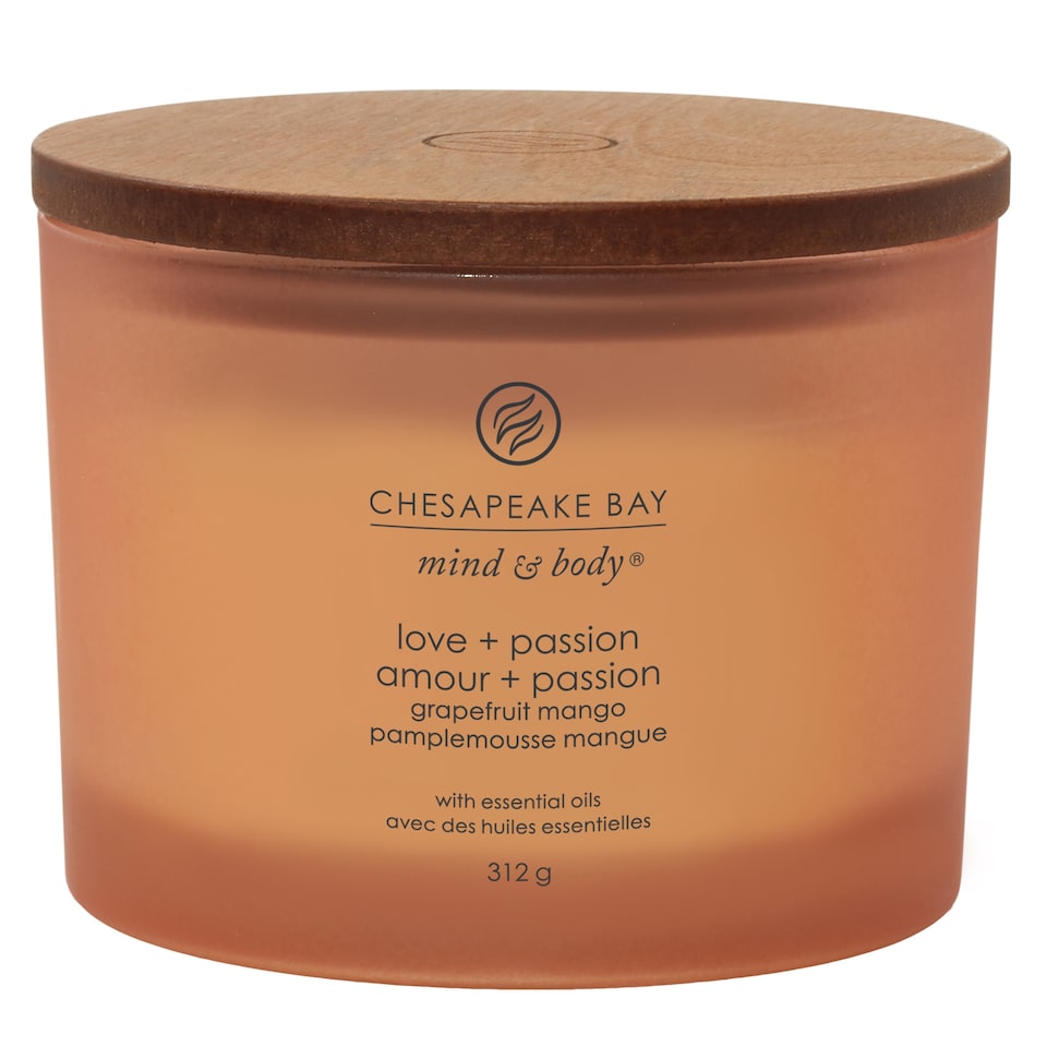 image 1 of Chesapeake Multi Wick Grapefruit Mango Candle 312g