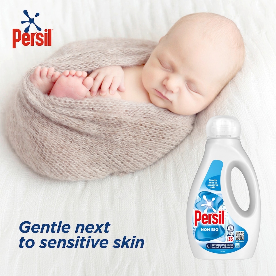 image 1 of Persil Non Bio Laundry Washing Liquid Detergent 35 Washes 945ML
