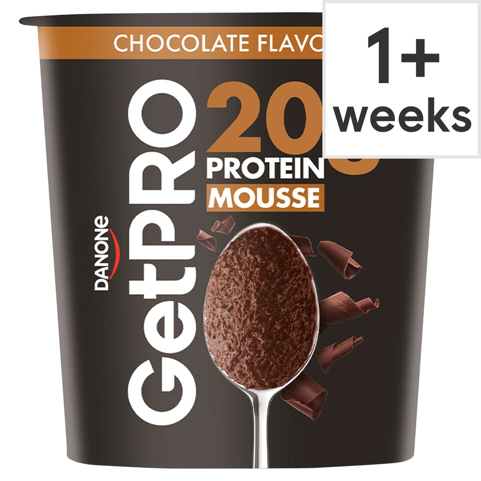GetPro 20g Chocolate High Protein Mousse 200g - Tesco Groceries