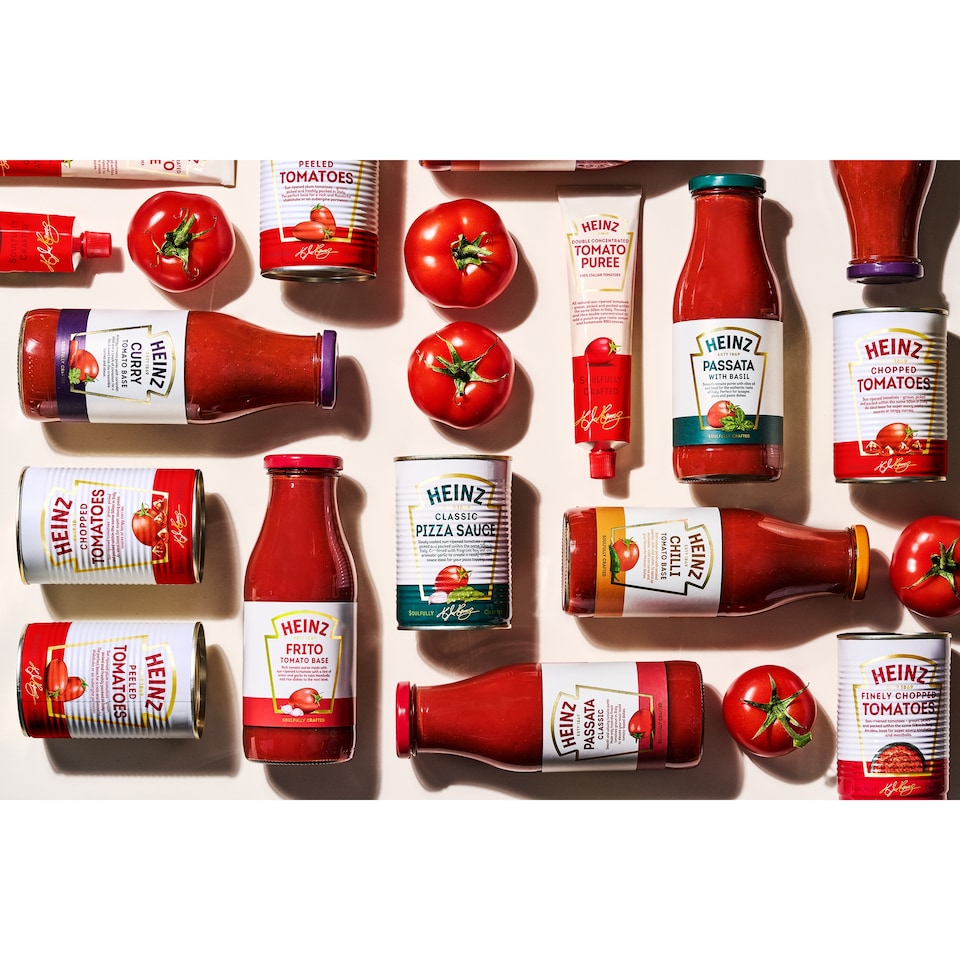 image 1 of Heinz Finely Chopped Tomatoes 400g