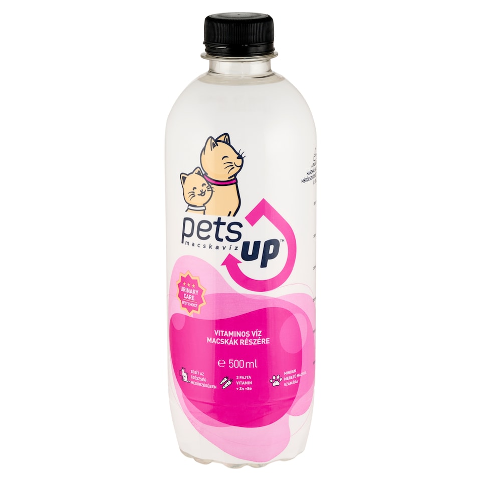 PetsUp vitaminos víz macskák részére 500 ml  1. kép