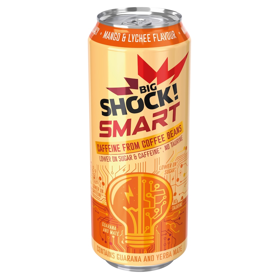 Obrázek 1 pro produkt Big Shock! Smart Mango & Lychee 500ml