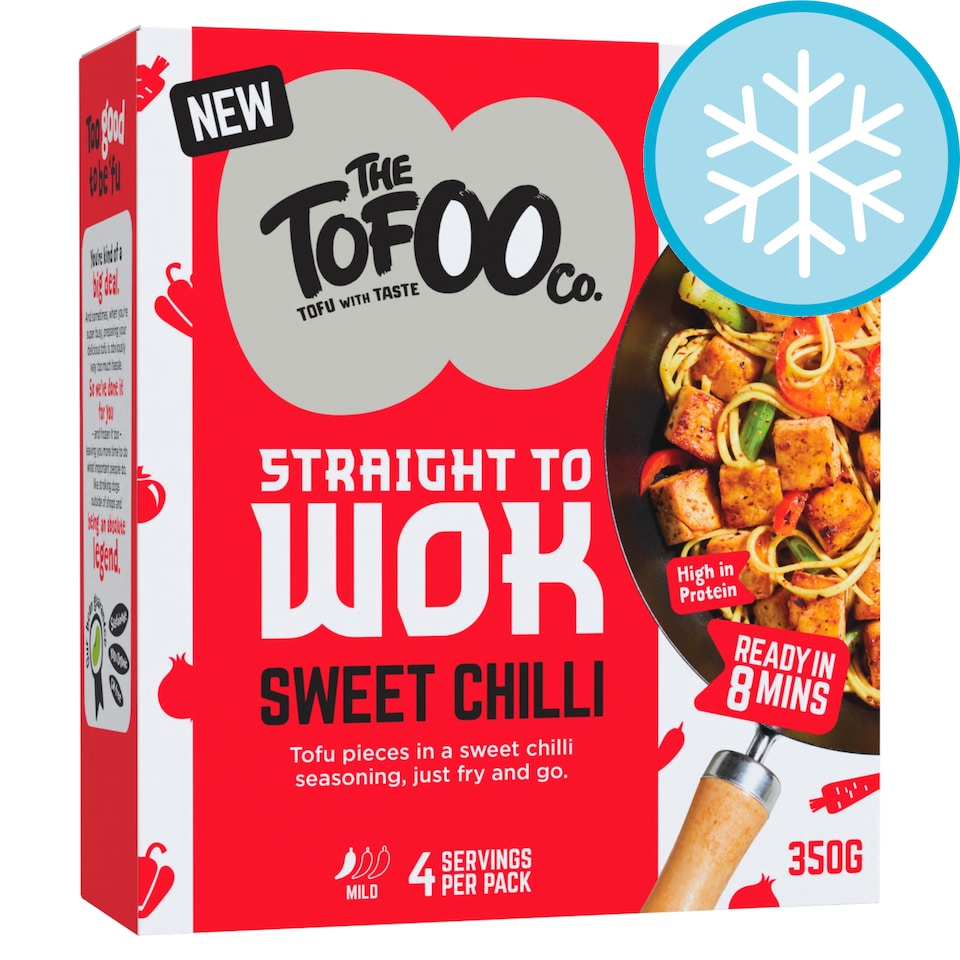 The Tofoo Co. Straight To Wok Sweet Chilli Tofu 350g 
