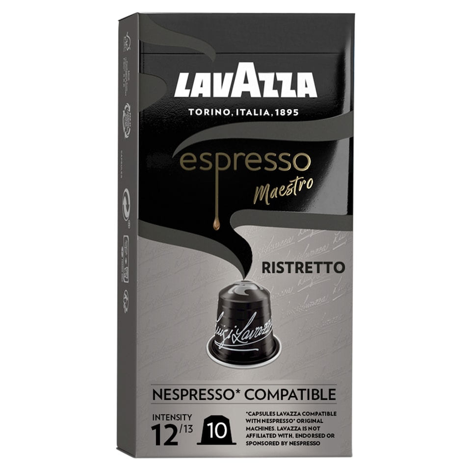 Lavazza Espresso Ristretto Coffee Capsules X10 57G