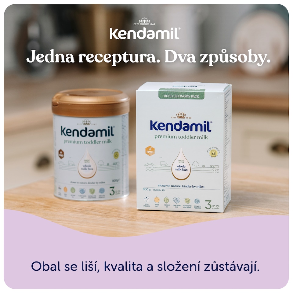 image 1 of Kendamil Premium 3 Toddler Milk in Powder 2 x 300g (600g)