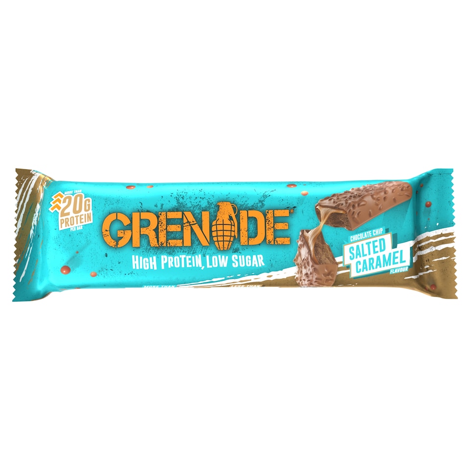 image 1 of Grenade Carb Killa Protein Bar - Chocolate Chip Salted Caramel 60g