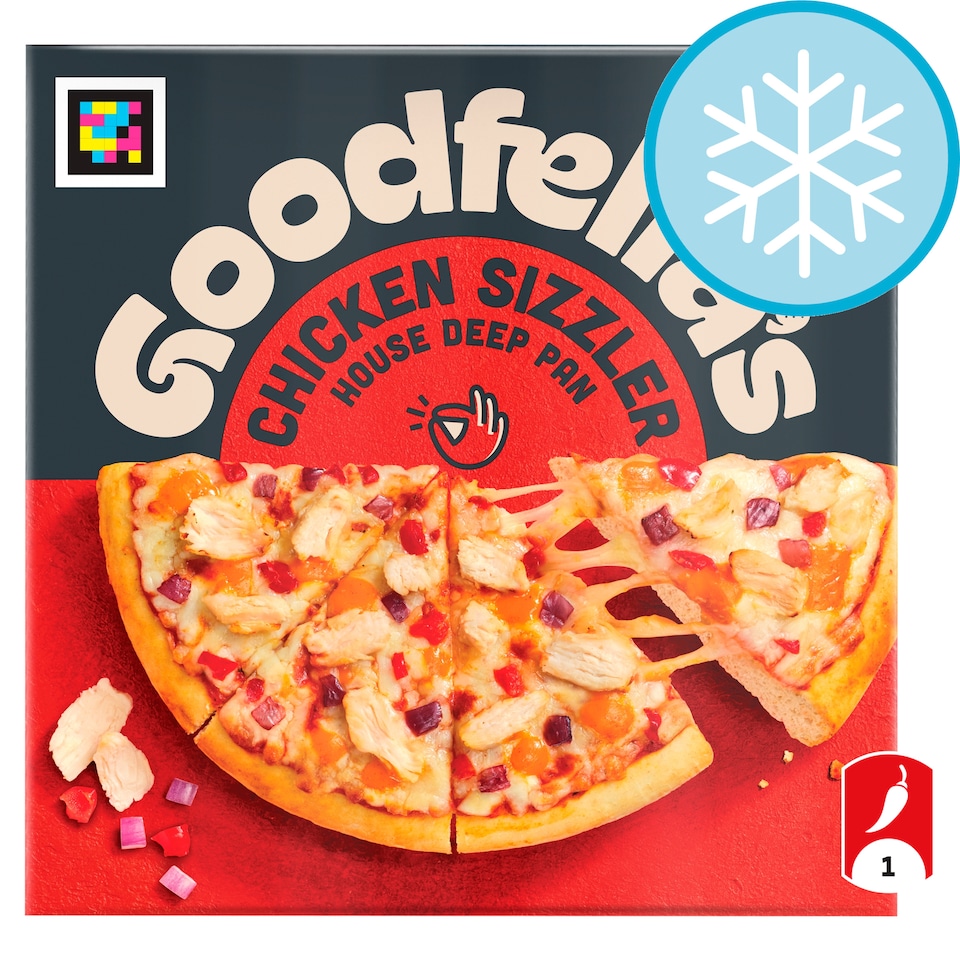 image 1 of Goodfellas Deep Pan Spicy Chicken Sizzler Pizza