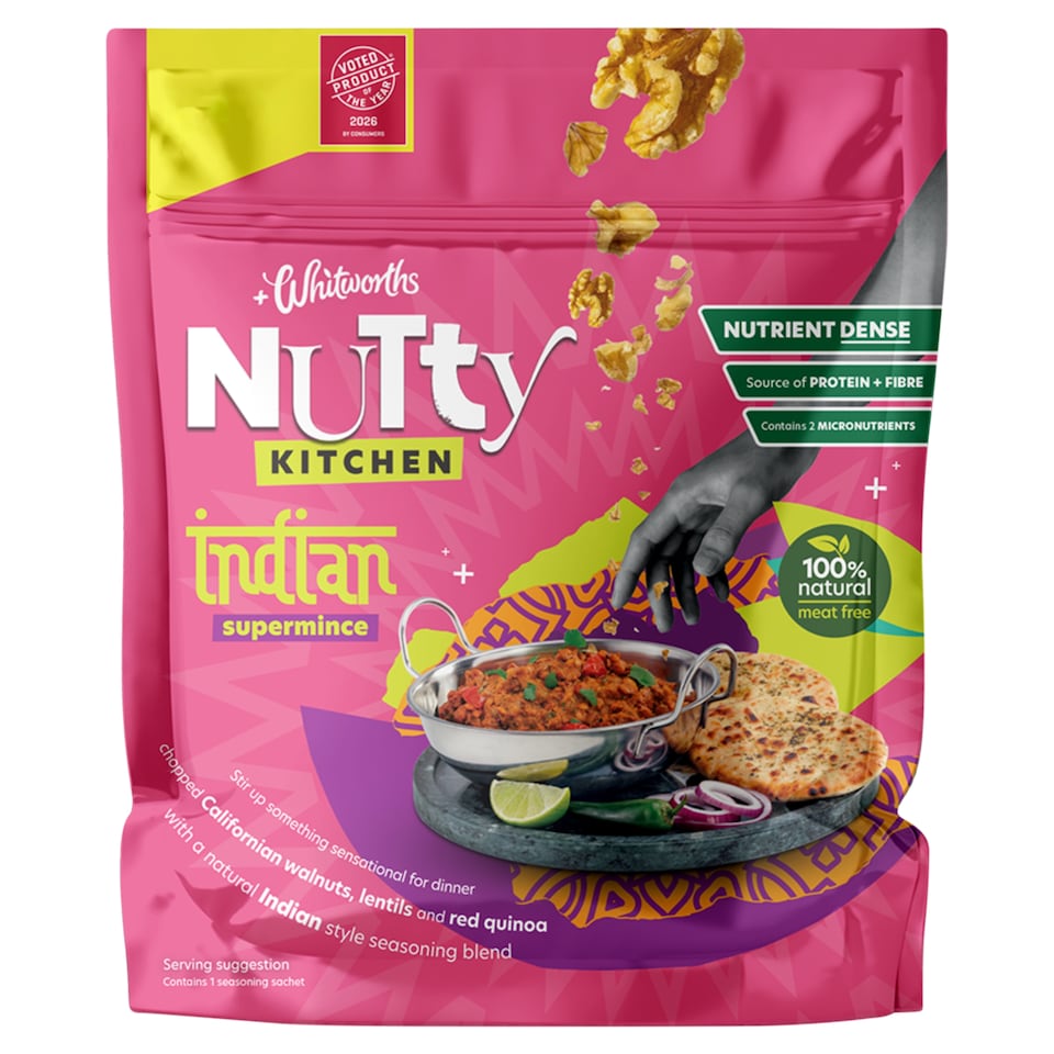 image 1 of Whitworths Nutty Kitchen Indian Super Mince 200g