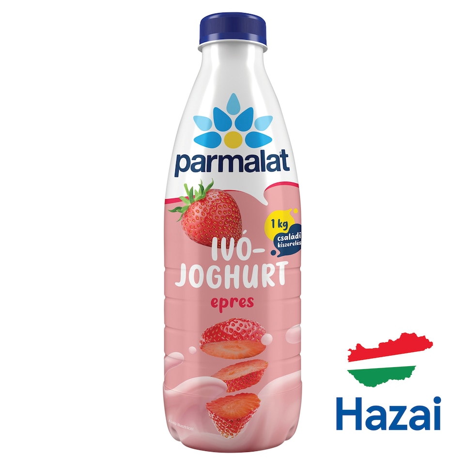 Parmalat Low-Fat Strawberry Yogurt Drink 1 kg