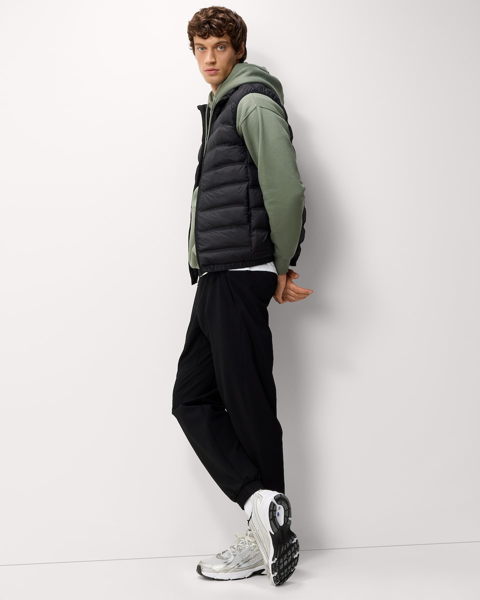 image 1 of F&F Active OUTDOOR Lightweight Warmth Thermal Gilet in Black