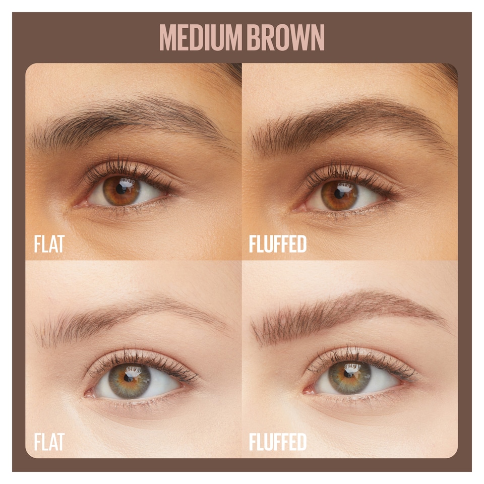 image 1 of Maybelline Superfluff Brow Mousse, 257 Medium Brown, 5ml