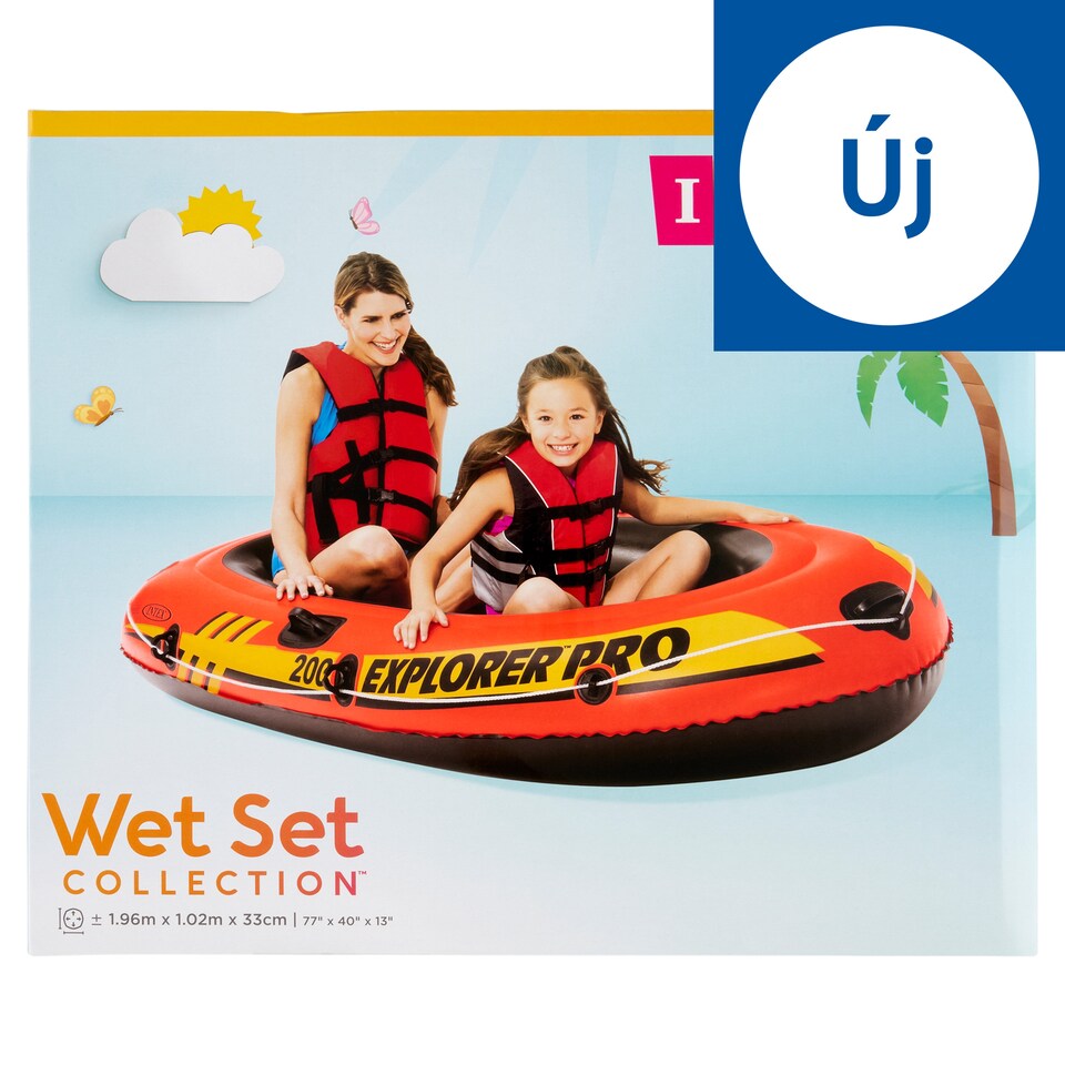 Intex Wet Set Collection Explorer Pro 200 Boat