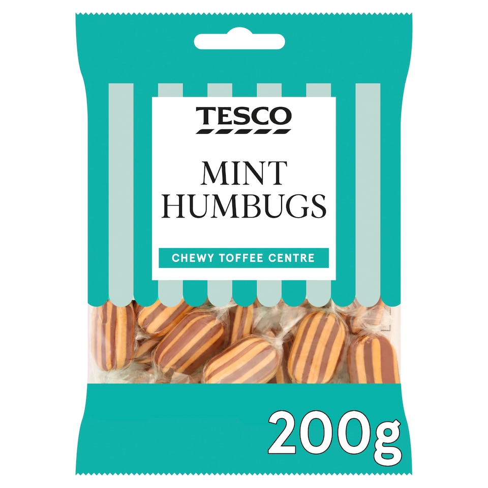 Tesco Mint Humbugs 200G